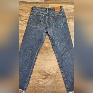 Levi's Blue Straight Leg Women's Jeans